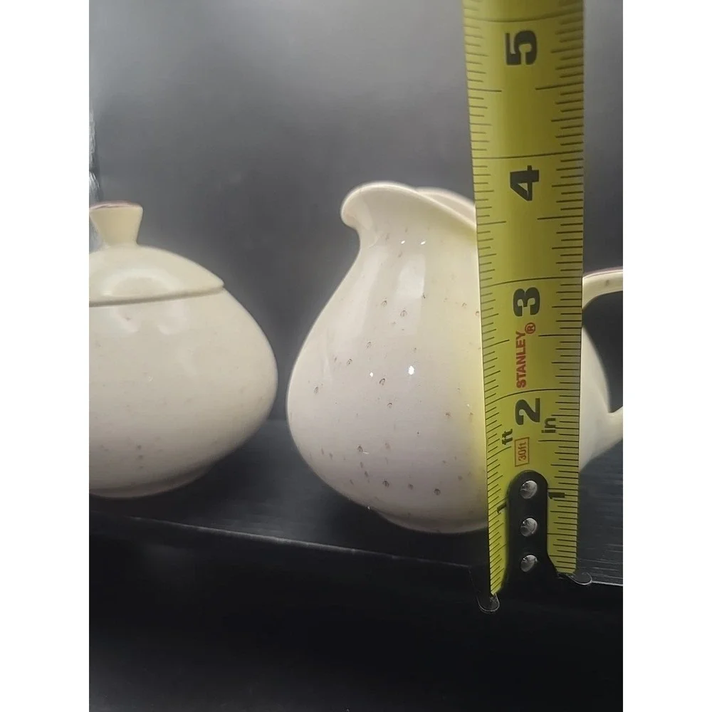 Santa Anita‎ Rene Ware Fantasy Creamer And Sugar Set